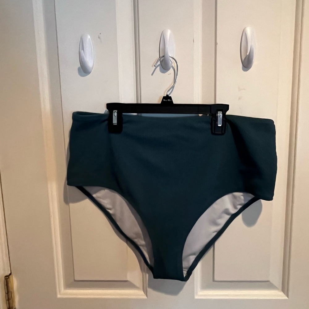 High waisted bikini bottoms